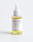 Bottle of SNOA Bakuchiol Renewal Serum on a white background