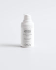 White eye cream bottle labeled 'SNOA' on a white background