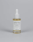 SNOA Bakuchiol Renewal Serum bottle on a gray background